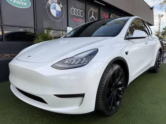 TESLA MODEL Y 2021 5YJYGDEE7MF074162 image